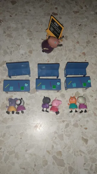 Figuras Peppa Pig Clase