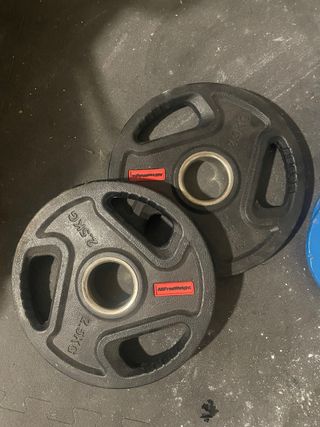 Discos de peso Allfreeweight 2.5 kg