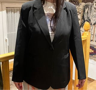 Blazer negro mujer