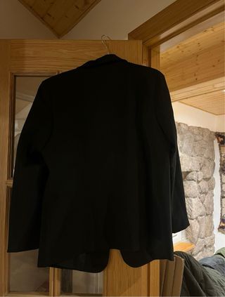 Blazer negro mujer