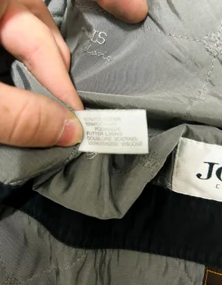 Giubbotto nero con pelliccia