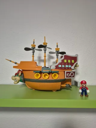 Barco Bowser Súper Mario