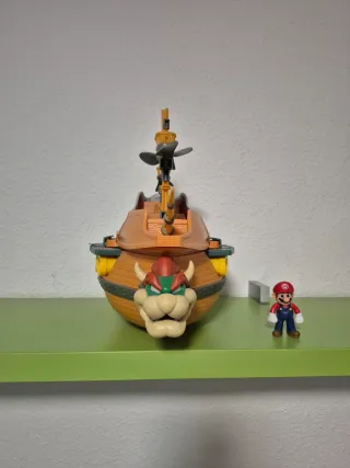 Barco Bowser Súper Mario