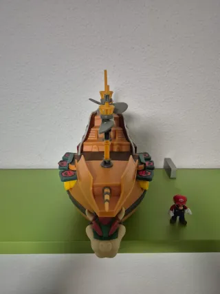 Barco Bowser Súper Mario