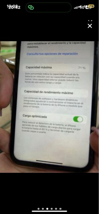 iPhone 11 Negro/Plateado Casi Nuevo