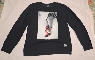 Sudadera DGK Negra con Estampado