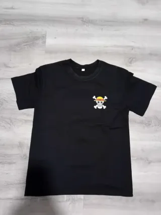 Camiseta negra One Piece Logo