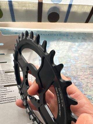 Plato Rotor Qring 34t Negro