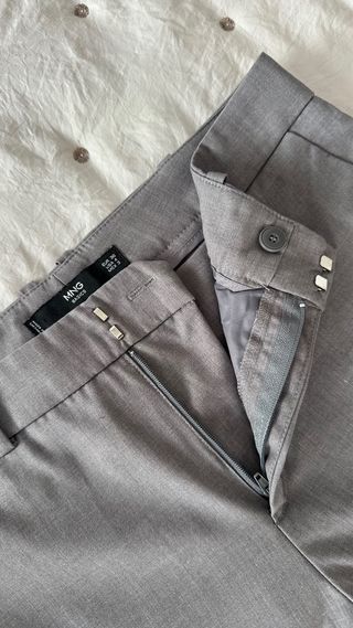 Pantalón recto Mango Talla 36