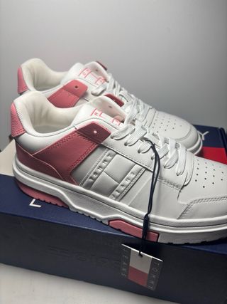 Zapatillas Tommy Jeans Blancas y Rosas