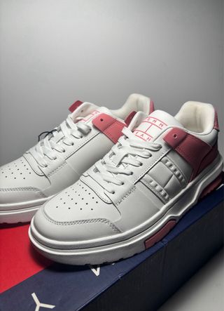 Zapatillas Tommy Jeans Blancas y Rosas