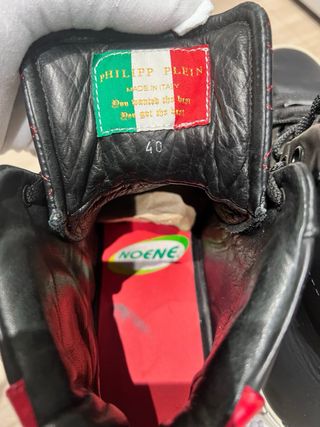 Zapatillas Philipp Plein Skull & Bones Negras