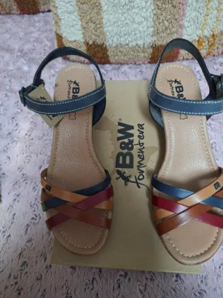 Tacones B&W Talla 41 Multicolor