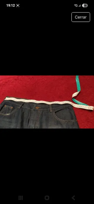 Pantalon vaquero forro polar interior