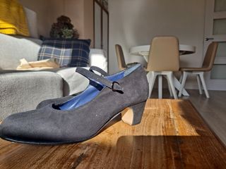 Zapatos de baile flamenco negros T38