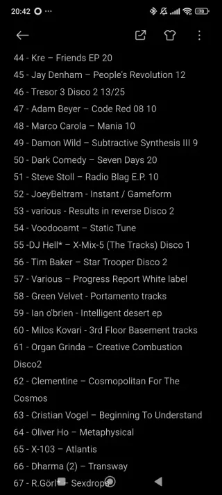 Vinilos Techno (hay joyas)