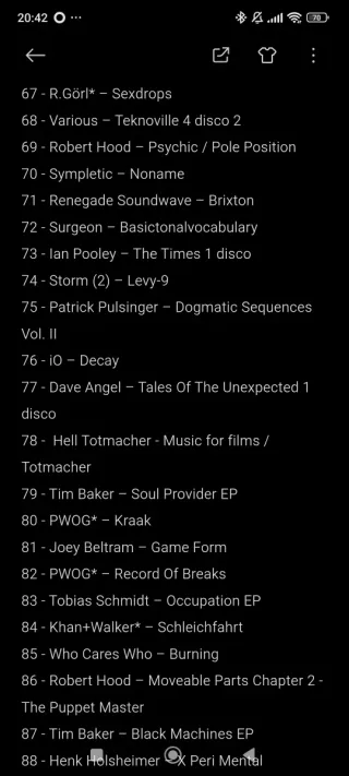 Vinilos Techno (hay joyas)