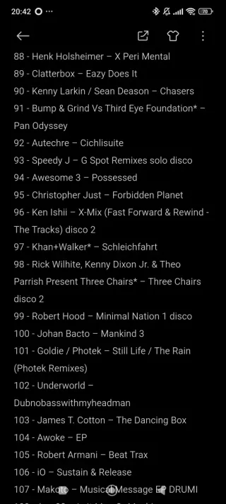 Vinilos Techno (hay joyas)