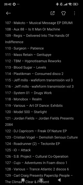 Vinilos Techno (hay joyas)