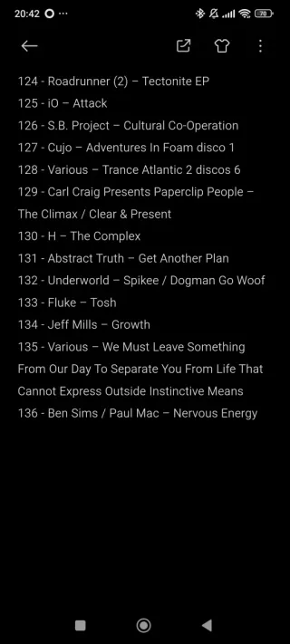 Vinilos Techno (hay joyas)