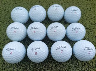 cx 12 bolas de Golfe novas Titleist Pro V1x