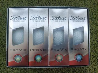 cx 12 bolas de Golfe novas Titleist Pro V1x