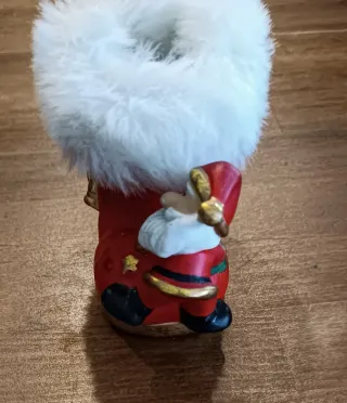 Decorazione Natale Stivale Babbo Natale