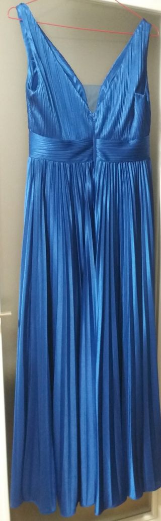 Vestido de fiesta azul