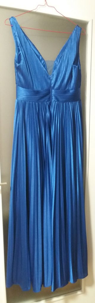 Vestido de fiesta azul