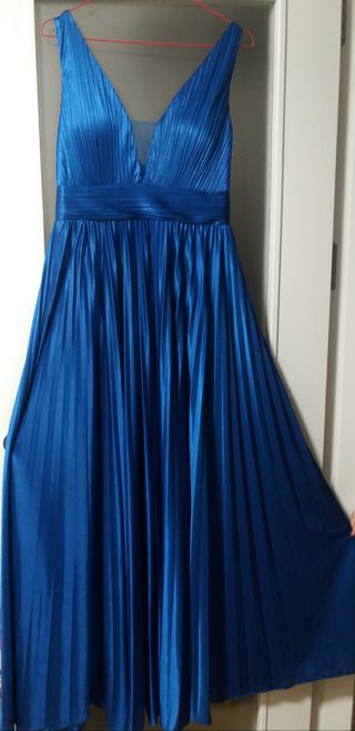 Vestido de fiesta azul