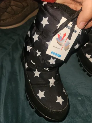 Botas de nieve niña talla 36