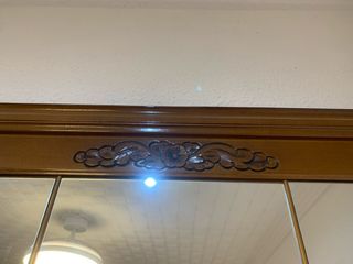 Espejo Grande Vintage Madera y Cristal.