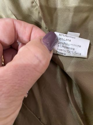 Elegante giacca invernale donna taglia 42