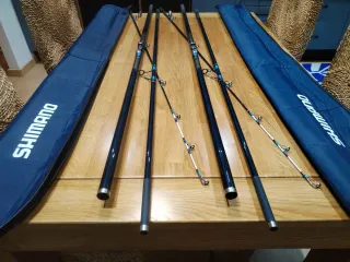 Pareja Cañas Shimano Power Aero XTR