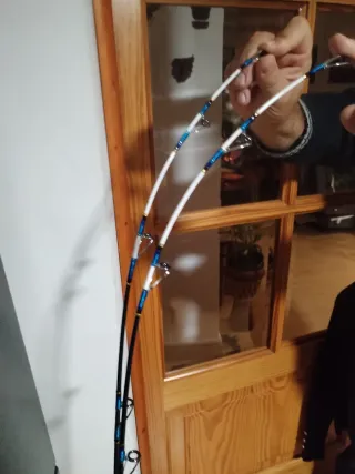 Pareja Cañas Shimano Power Aero XTR