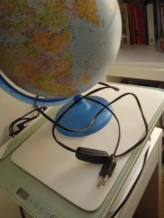 Lámpara Globo terráqueo educativo