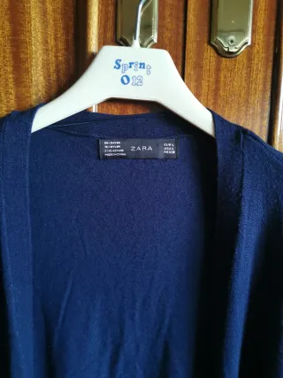 Chaqueta Zara Azul Marino Talla L