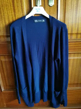 Chaqueta Zara Azul Marino Talla L