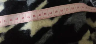 Chaquetón estampado mujer de paño