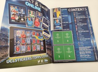 Lote Topps cromos UEFA Champions League 2015 2016