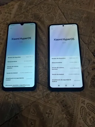 Teléfono Móvil Redmi Negro y azul