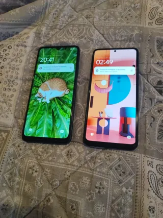 Teléfono Móvil Redmi Negro y azul