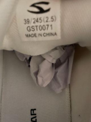 Zapatillas Hobibear blancas y verdes