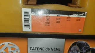 Catene Neve KREMER 9mm GR8 Omologate