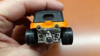 Lesney Matchbox Speed Kings Auto Arancione