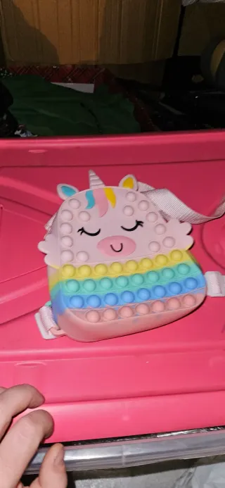 Bolso Unicornio Pop It Juguete