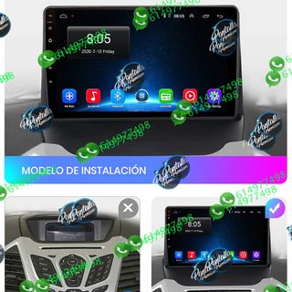 Radio pantalla CARPLAY GPS USB para Ford Fiesta
