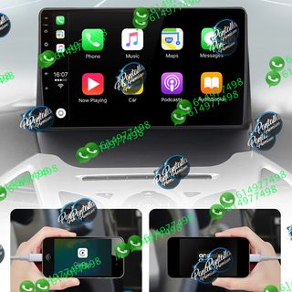 Radio pantalla CARPLAY GPS USB para Ford Fiesta