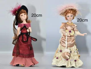 Bambole di porcellana da collezione