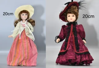 Bambole di porcellana da collezione